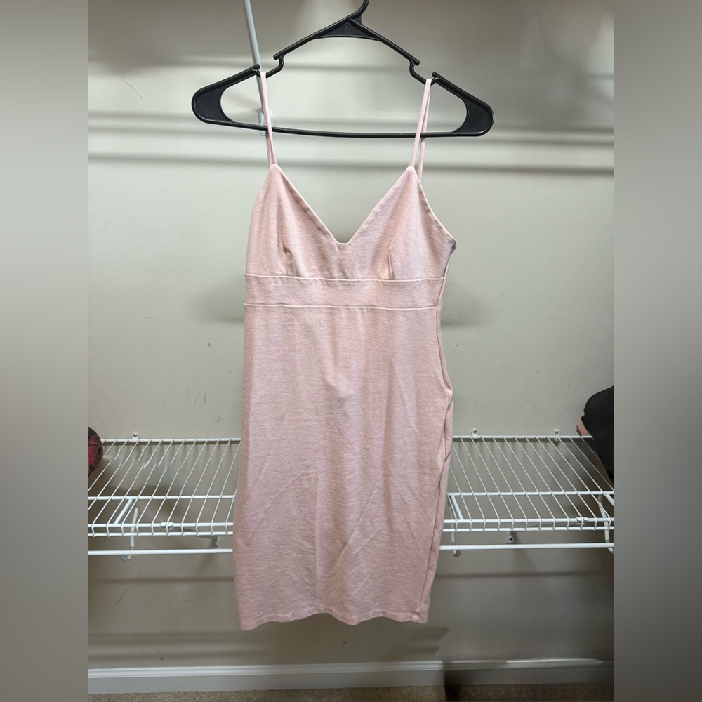 Lulu's Blush Pink Slip Dress